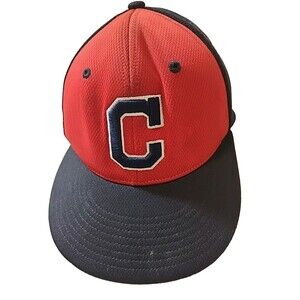Cleveland Indians Richardson PTS 40 Baseball Hat Cap Fitted‎ Mens Small/Medium